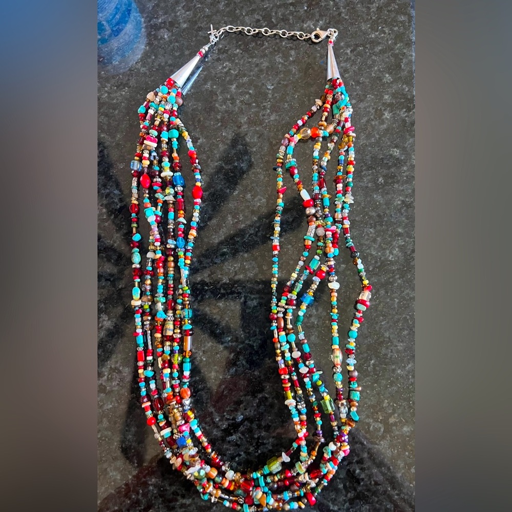 Multicolor Beaded Necklace
